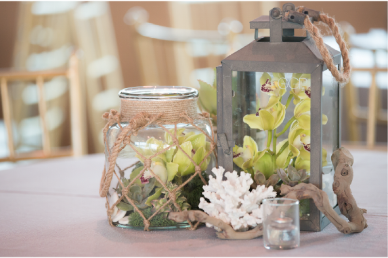 Event Floral Design Nautical Lantern