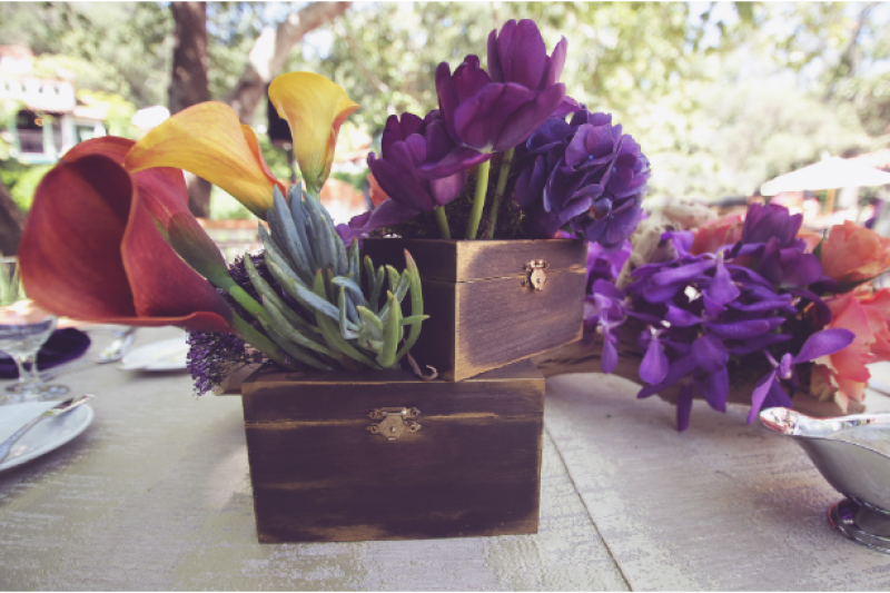 Event Floral Design Treasure Chests